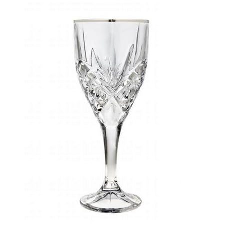 

Dublin Goblets Glass - Platinum Set Of 4