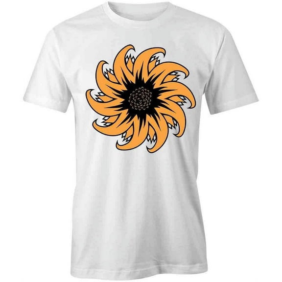 Sunflower T-Shirt | Pretty Flowers White Tee Gift