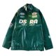 thumbnail image 5 of Chaqueta de cuero de motorista negra americana para hombre, chaquetas de piloto con cuello levantado, abrigos holgados Hipster para otoño, novedad, 5 of 5