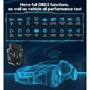 OBD2 Scanner Bluetooth, Car Code Readers & Scan Tools for iOS & Android, Wireless Auto Diagnostic Scan Tool to Check Engine & Fix All Cars & Vehicles, Bluetooth 5.4