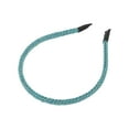 thumbnail image 4 of Unique Bargains 1 Pc Headband Colorful Yarn Hair Accessories for Women Lake Blue, 4 of 5