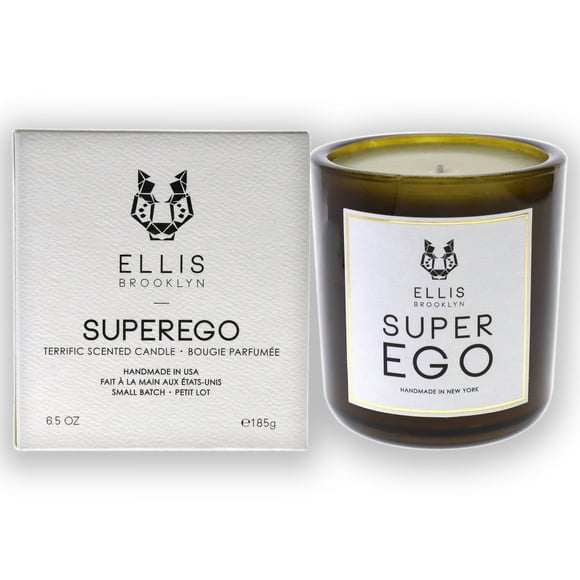 Superbe Bougie Parfumée - Superego par Ellis Brooklyn pour Unisexe - Bougie de 6,5 oz