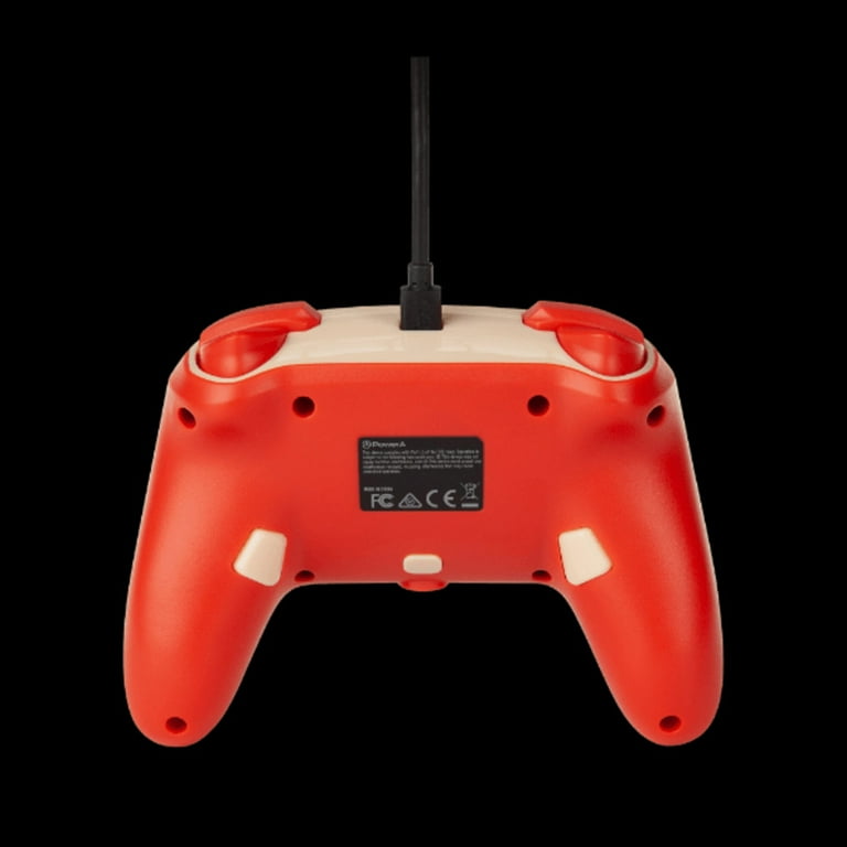 Enhanced Wired Controller for Nintendo Switch - Mario