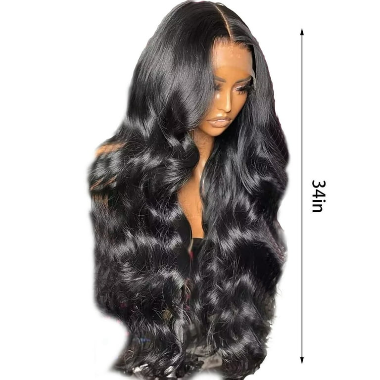 Wig Women s Wavy Long Curly Hair With Wavy Medium Parted Wavy Full Head Long Curly Hair Wigs Natural Wavy Brunette Wigs for Women Daily Party Cosplay Use Walmart