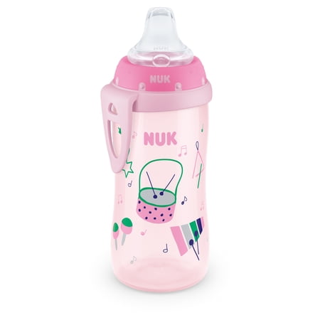 NUK Active Soft Spout Sippy Cup, 10 Ounces, 1 Pack, 12+ Months