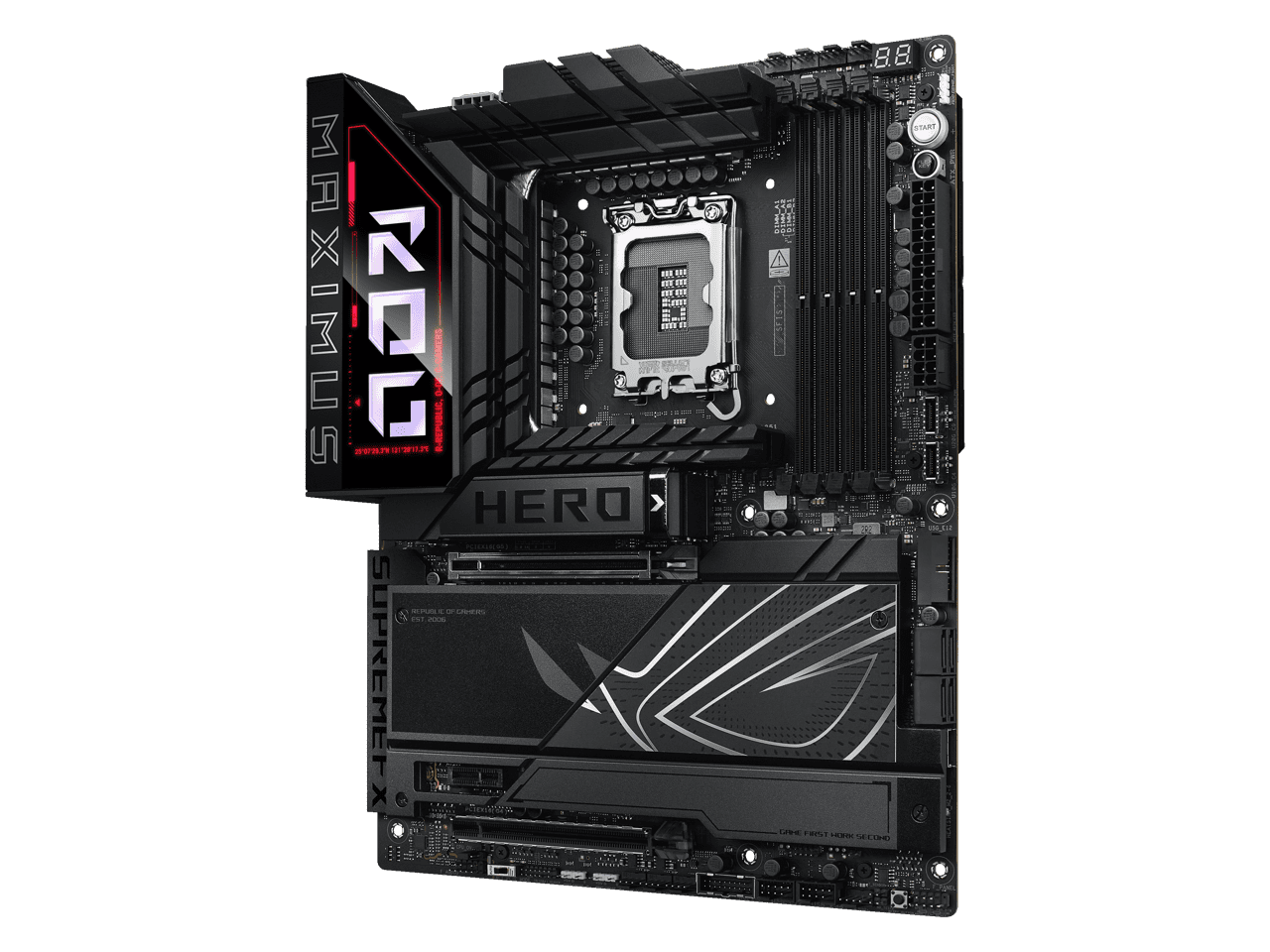 Asus ROG MAXIMUS Z890 HERO Gaming Desktop Motherboard - Intel Z890 Chipset (rogmaximusz890hero)