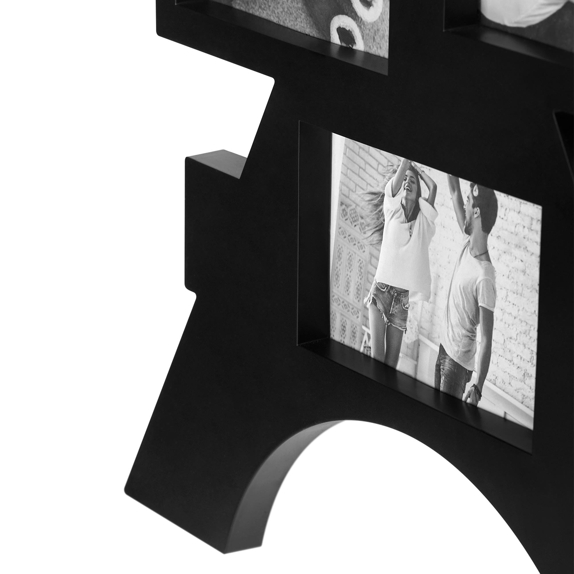 Crystal Art Gallery Tower Black Photo Collage Frame - 15.75" x 31"