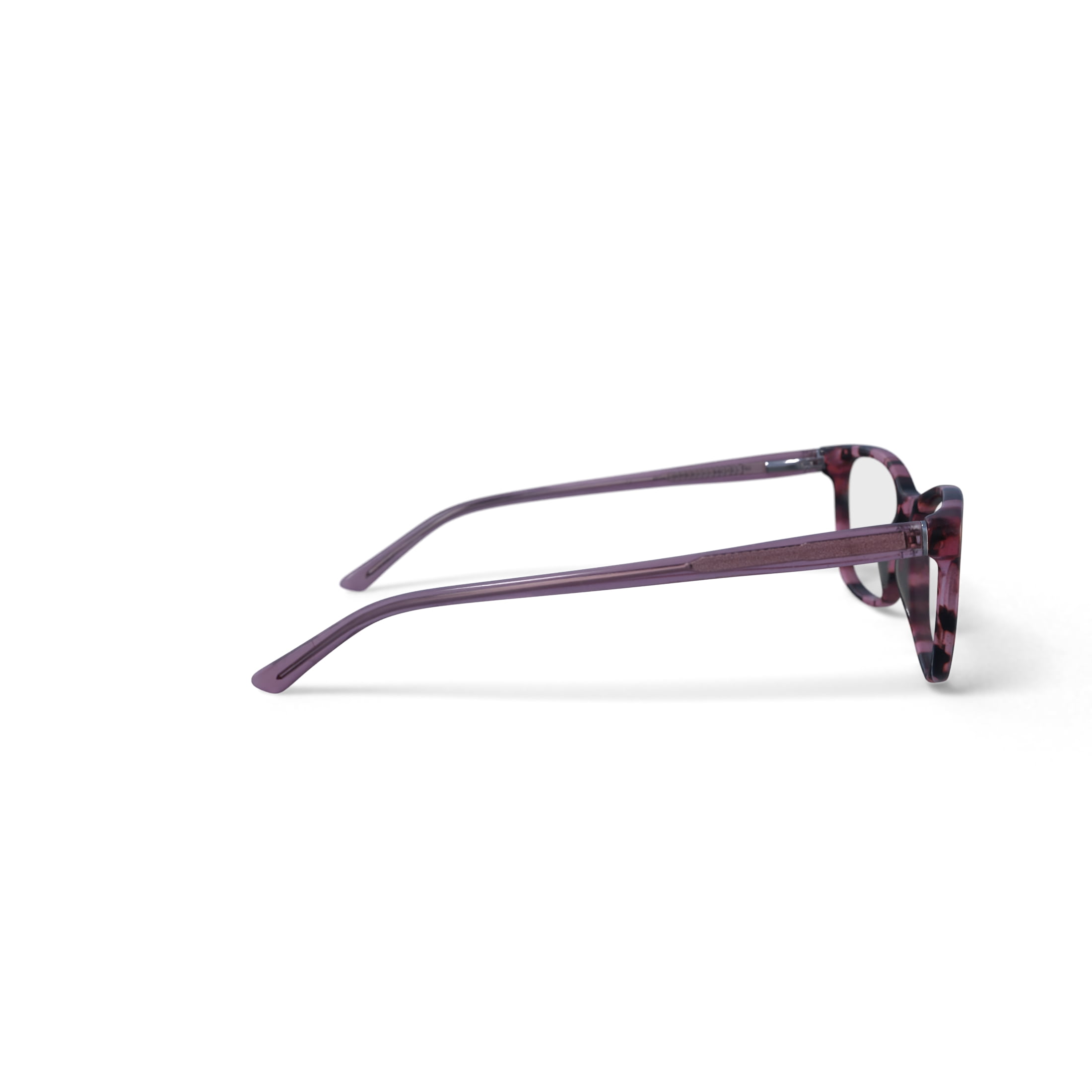 Walmart Women's Isabella Square Prescription Eyeglasses with Case, Pink Tortoise