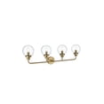 thumbnail image 2 of Living District Hanson 37 inch Wall Sconce in Satin Gold, 2 of 8