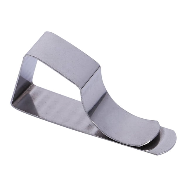 European Style Adjustable Stainless Steel Table Cloth Clip, Table Cloth Holders Ideal for Restaurant Picnics Marquees Weddings Graduation Party