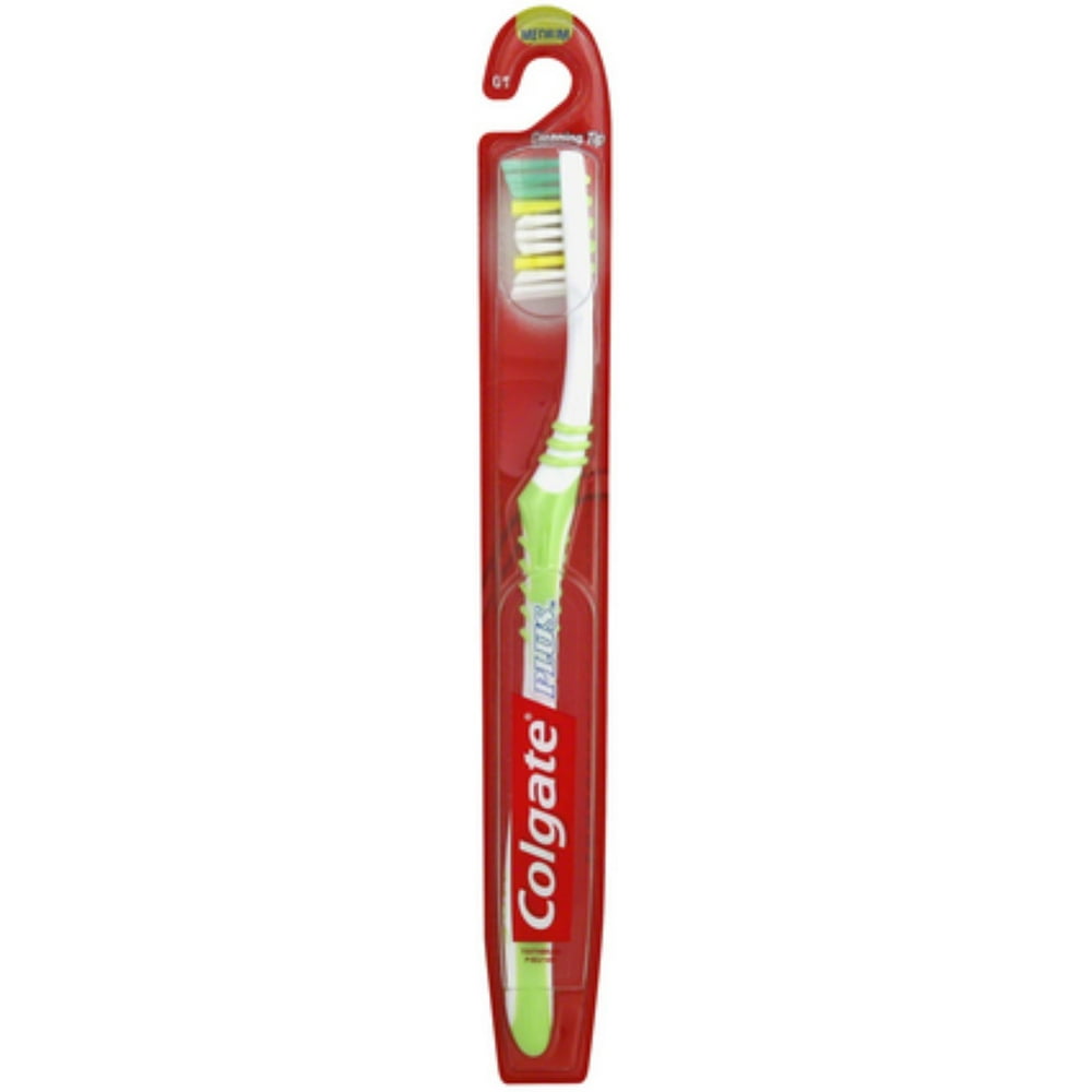 Colgate Plus Toothbrush Medium Full 1 ea (Pack of 3)