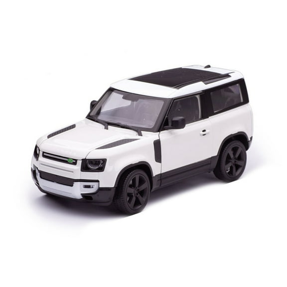 Land Rover Defender 20 Diecast Model 1:24 scale White Welly