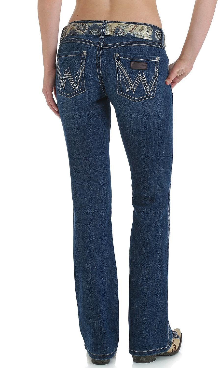 wrangler women's retro sadie jeans boot cut - 07mwztb - Walmart.com