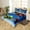 Yellow Blue, variant on Erosebridal Parachute Duvet Cover Toddler, Extreme sports Bedding Sets Toddler Size, Boys Adults, 2-Piece（No Comforter）