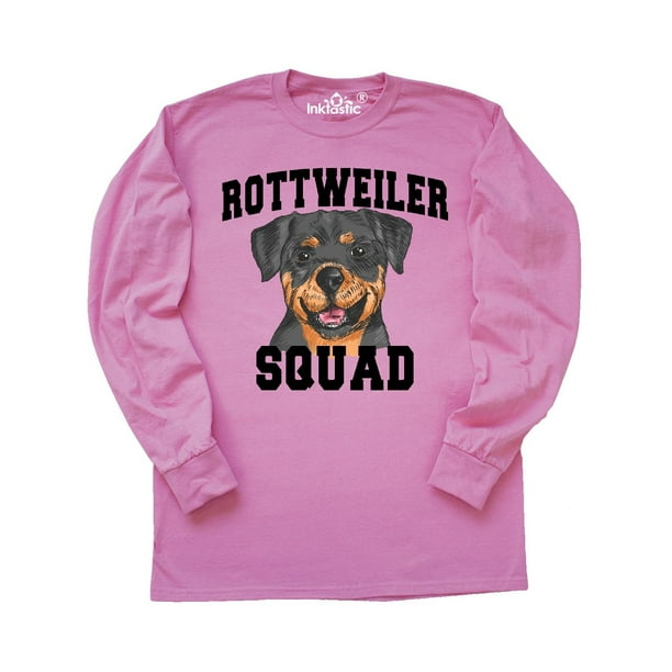 INKtastic Dog Rottweiler Squad Long Sleeve TShirt