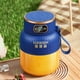 thumbnail image 5 of Batidora portátil USB recargable - exprimidor de 600 ml de 10 cuchillas para batidos y batidos, portátil para viajes y al aire libre, azul/blanco, 5 of 8