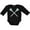 AB-Black, variant on Inktastic Lacrosse Sticks Future Player Boys or Girls Long Sleeve Baby Bodysuit