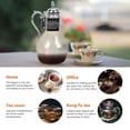 thumbnail image 5 of Heated Coffee Pot Cafe Clear Container Tea Mug Espresso Machine Concentrate Silver, 5 of 6
