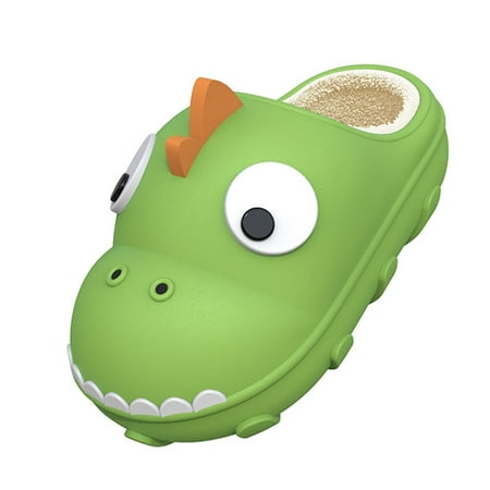 

Slippers for Women Women Slippers Autumn And Winter Indoor And Outdoor Fashion Comfortable Cartoon Cute Dinosaur Warm Womens Slippers Cotton Green 39