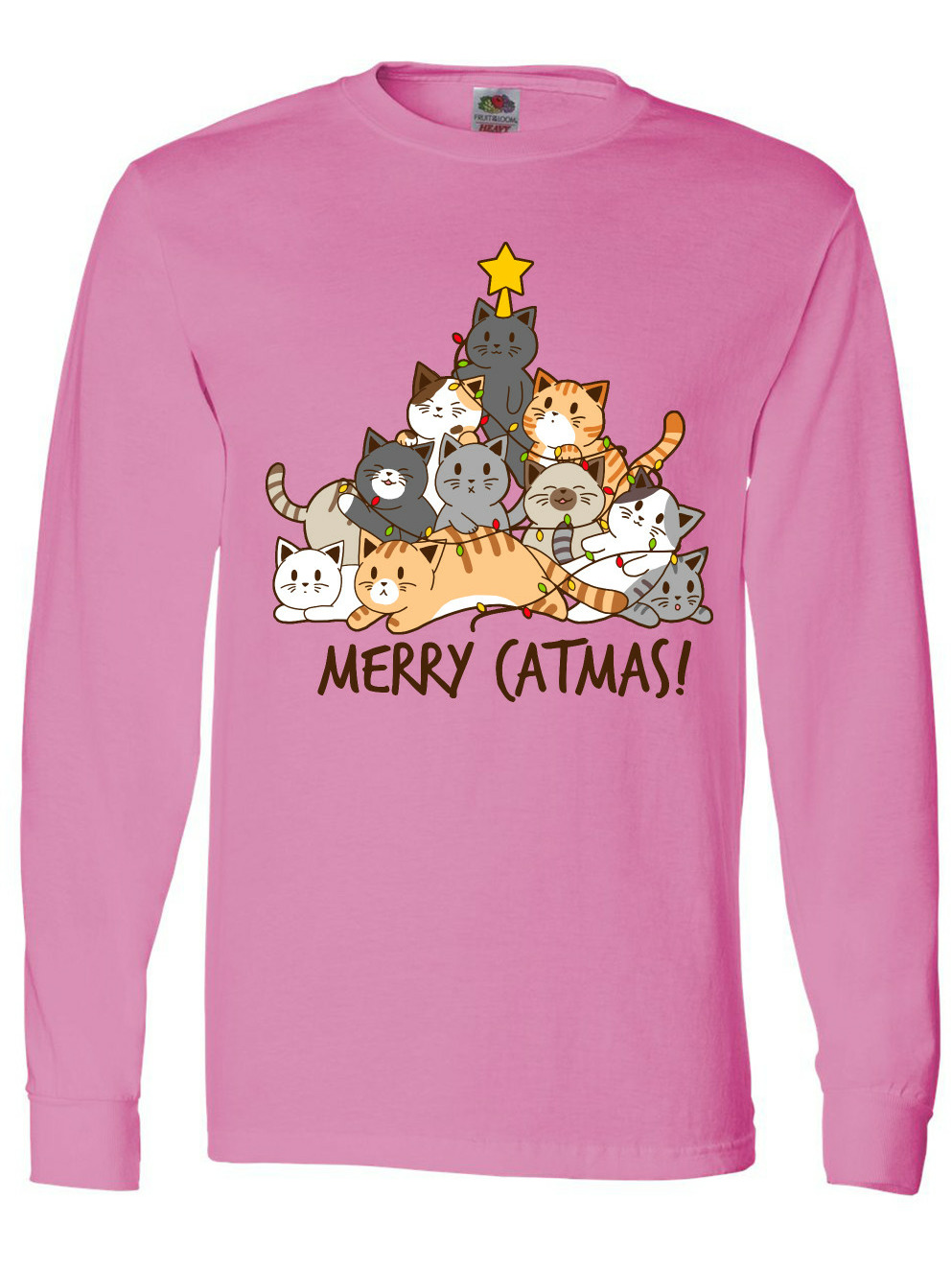 Inktastic Merry Catmas with Cat Tree 