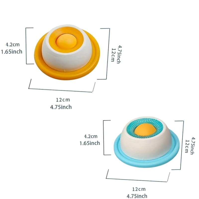 Multi-Function Slow Feeder with Licking Plate for Cats Dogs - Wet by TYPPKMM