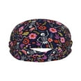 thumbnail image 2 of Wukai Dancing Skeletons Floral Garden Sports sweatband,Men & Women Sweatband Headband for Running, Cross Training, Racquetball, Working Out, 2 of 7