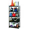 thumbnail image 2 of Pemberly Row Contemporary Black Heavy Duty 5-Shelf Storage Rack, 2 of 4