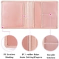 thumbnail image 5 of Car Registration and Insurance Holder,Premium PU Leather Men Women Wallet Accessories Case for Cards, Vehicle Glove Box Paperwork Wallet Case Organizer for ID, Driver's License Rose Gold, 5 of 7