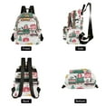 thumbnail image 4 of FORMRS Mini Backpack Purse for Women Travel Daypack Casual Shoulder Bag, Christmas Train, 4 of 7