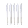 thumbnail image 3 of Bamboohart Gel Pens Black Ink | 0.5mm Fine Point Smooth Writing Pens with Non-Slip Frosted Grip | 5 Pack | Sleek Plastic Design | Durable Clip | 2ml | Office Note Taking Journaling | 14.8, 3 of 7