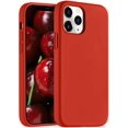 thumbnail image 1 of IBAOLEA Compatible with iPhone 12 Pro Max Case 6.7 inch, Liquid Silicone Full Body Protection Cover Case with Soft Microfiber Cloth Lining for iPhone 12 Pro Max 2020, Red, 1 of 7