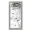 thumbnail image 2 of ArtToFrames 11" x 25" Classic Antique Silver Picture Frame, 11x25 inch Silver Wood Poster Frame (WOM-4926), 3 Pack, 2 of 6