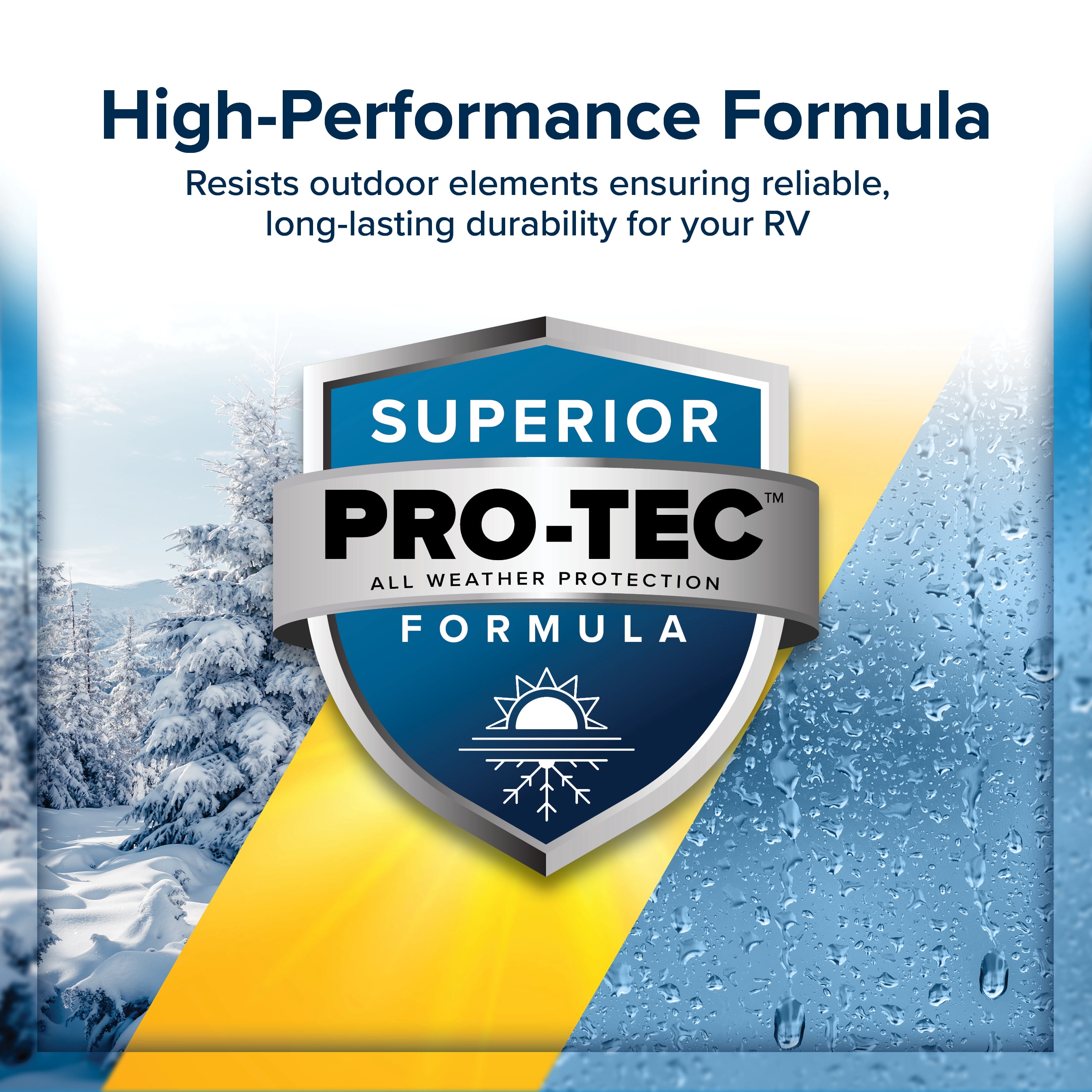 Camco Non-Sag RV Putty Sealant with Pro-Tec Weather Guard Protection - Clear (41465)
