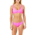 thumbnail image 4 of Juniors' Solid Cutout Bralette Bikini Top, 4 of 6