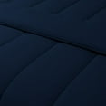 thumbnail image 5 of 1 Piece New Straight Line Pattern Comforter, 800 TC, 100% Egyptian Cotton, Twin/Twin XL Size Navy Solid, 5 of 6