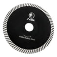 thumbnail image 1 of 125 mm 5 " de corte corrugada de de diamante para piedra de hormigón DYNWAVEMX Disco de corte de diamante, 1 of 7