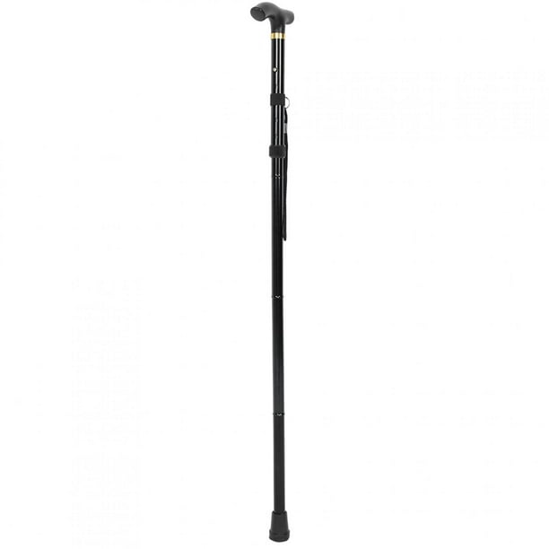 Blue and Black Adjustable Shock Absorbing Walking Cane 32-41