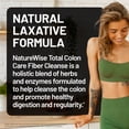 thumbnail image 3 of NatureWise Total Colon Care Fiber Cleanse - Natural Laxative - 60 Capsules[30-Day Supply], 3 of 12