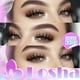 thumbnail image 5 of Pestañas postizas Losha Fluffy Cat Eye 3D de visón sintético, 7 pares, 5 of 7