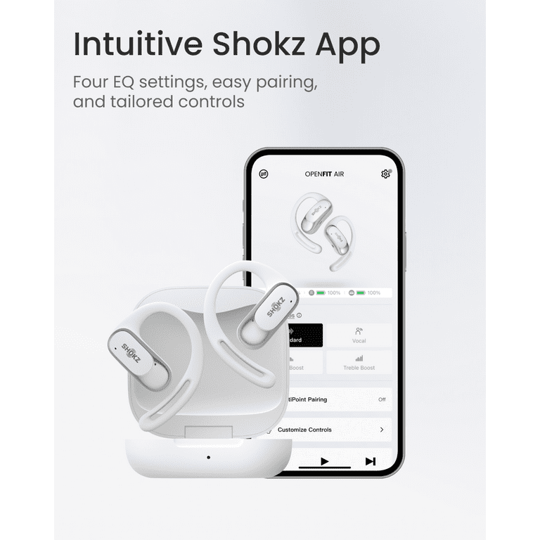 SHOKZ OpenFit Air - Bluetooth Earphones, True Wireless SHOKZ OpenFit Air - Bluetooth Earphones, True Wireless