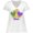 AA-White, variant on Inktastic Mardi Gras with Hearts and Patterns Women's Plus Size V-Neck T-Shirt