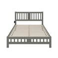 thumbnail image 3 of AFI Tahoe 14" Queen Wood Platform Bed with Slatted Headboard and Footboard, Grey, 3 of 6