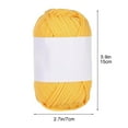 thumbnail image 3 of KQJQS 50g T-Shirt Yarn Spaghetti Yarn Elastic Fabric Crochet Cloth Yarn for Bag Basket Shoes, 3 of 5