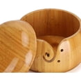 thumbnail image 3 of Wooden Yarn Storage Bowl Round Box Environmental Protection Supplies Wooden Bowl Storage Box Circular Log Timber Storage Container Eco Protection Environmental Preservation, 3 of 5