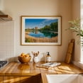thumbnail image 4 of Along Druid Lake - Baltimore Maryland Photography Landscape Scenic Nature Cityscape Water Summer Unframed Wall Art Print 40 x 60 inches, 4 of 7