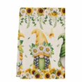 thumbnail image 2 of Spring Gnomes Kitchen Towels Set of 1, Retro Botanical Flowers Leaves Butterfly Absorbent Dish Towels for Kitchen, Microfiber Hand Towel, Quick Drying Tea Towel for Cleaning Decorative Dishcloths, 2 of 7