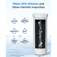 thumbnail image 4 of Waterdrop XWF Water Filter for GE® Refrigerator, Replacement for XWF GE® ,6 Filters (not XWFE), 4 of 9