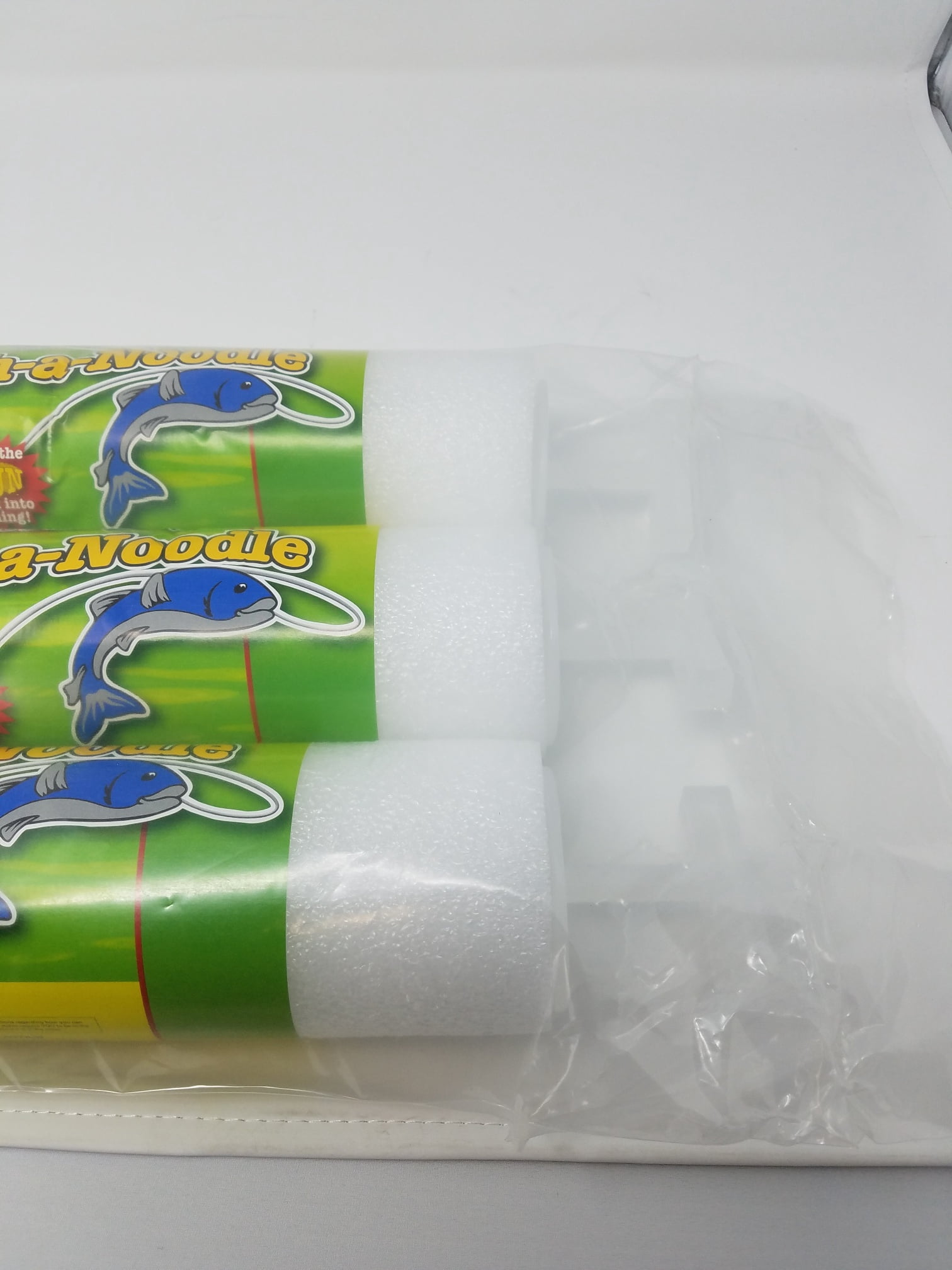 Little Stinker Amazing Pop up Fish Floater Noodle Bobber, White, 3pk Freshwater, Lake