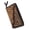 Brown Phyton Floral, variant on Women's Western Floral Embossed Tooled Leather Zippered Wallet Clutch 18FKW26C