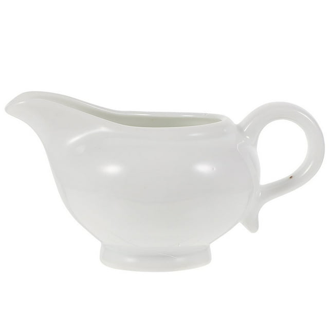 Miangastore Sauce Container Sauce Boat Ceramic Milk Sauce Cup Ceramic Gravy Boat Gravy Container